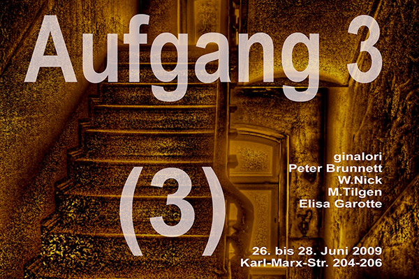 4 Künstler in Aktion