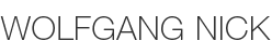 Wolfgang Nick Logo